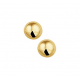 Gouden Oorknoppen bol - 41980