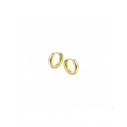 Gouden Klapoorringen bol - 42043