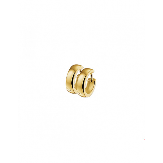 Gouden Klapoorringen 4,0 mm bol - 42050