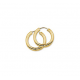 Gouden Klapoorringen 2,5 mm rond 15mm - 42051