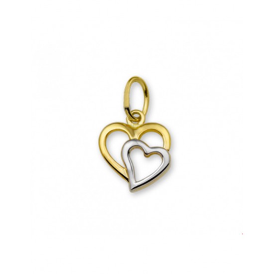 Gouden Hanger hart - 42068