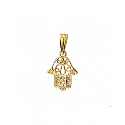 Gouden Hanger Fatima hand - 42075