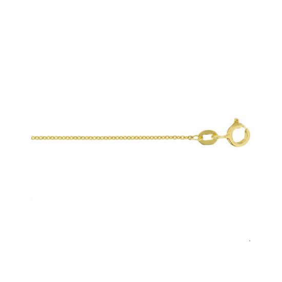 Gouden Collier anker plat 41 - 43 - 45 cm - 42142