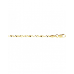Gouden Armband singapore 2,3 mm MAAT 19cm - 42151