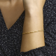 Gouden Armband singapore 2,3 mm MAAT 19cm - 42151
