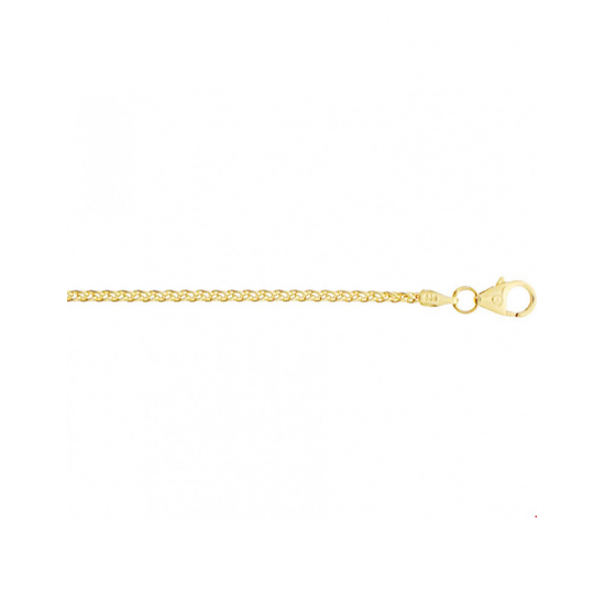 Gouden Armband vossestaart 19cm - 42153