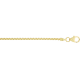 Gouden Armband vossestaart 19cm - 42153