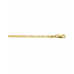 Gouden Armband valkenoog 19cm - 42155