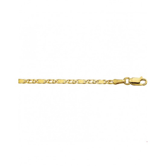 Gouden Armband valkenoog 19cm - 42155