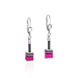 Coeur de Lion Oorbellen klassieke polaris & strass veelkleurig - 42259