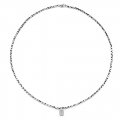 Buddha to Buddha 716 George XS Necklace Silver MAAT 50cm - 42357