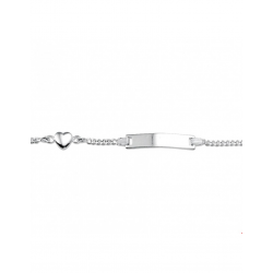 Zilveren Graveerarmband gourmet plaat 4,2 mm 11 - 13 cm - 43109