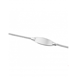 Zilveren Graveerarmband gourmet 11 - 13 cm - 43266