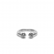 Buddha to Buddha 013 Refined Katja Ring Silver MAAT 17 - 43362