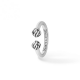 Buddha to Buddha 013 Refined Katja Ring Silver MAAT 17 - 43362