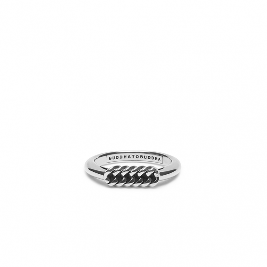 Buddha to Buddha 016 Refined Chain Ring Silver MAAT 16 - 43366