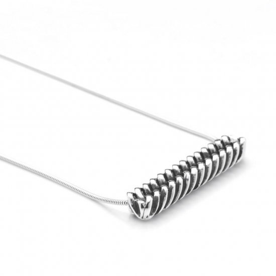 Buddha to Buddha 015 Refined Chain Necklace Silver MAAT 40cm - 43405
