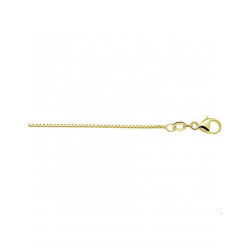 Double collier goud kleur 45cm 925 - 43408
