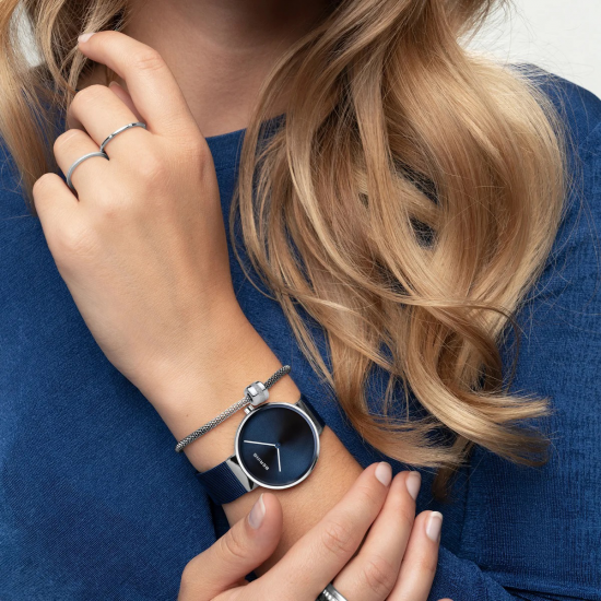 BERING Classic polished silver horloge 31mm - 43443