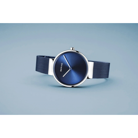 BERING Classic polished silver horloge 31mm - 43443