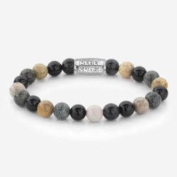Rebel & Rose Armband Autumn Storm 8mm 19,5cm RR-80051-S-M - 43902