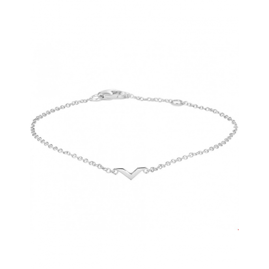 Zilveren Armband V 16,5 - 18 - 19,5 cm - 44017