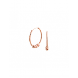 Zilveren 925 oorbellen gold plated - 44035