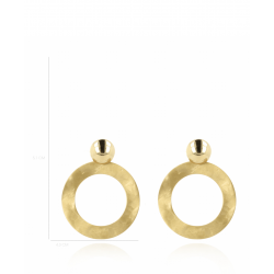 lOTT Gioielli oorbellen Rond Goudkleur CLEA755-1 - 44290
