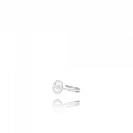 LOTT. Gioielli Zilveren Ring Letter S - 44266