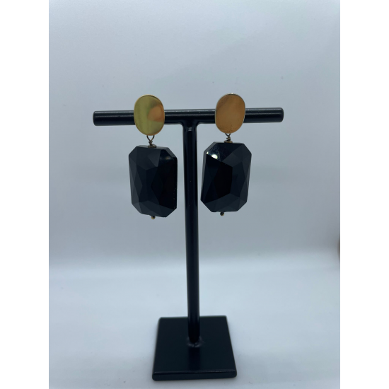 lOTT Gioielli oorbellen Glas black CEQU266-000-001-27-1 - 44286