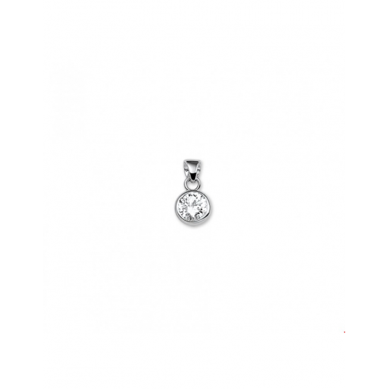 Zilveren Hanger zirkonia - 44157