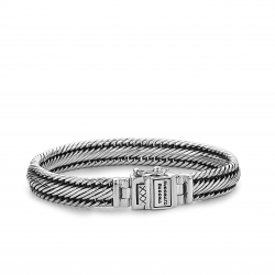 Buddha to Buddha J155-F Edwin xs Bracelet  Silver MAAT 21cm - 44242