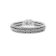 Buddha to Buddha J155-F Edwin xs Bracelet  Silver MAAT 21cm - 44242
