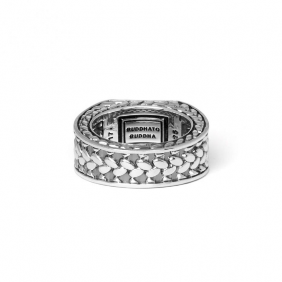 Buddha to Buddha 194 Julius Signet Ring Silver MAAT 21 - 43983