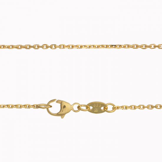 ECLAT gouden Collier Anker 45cm - 44005