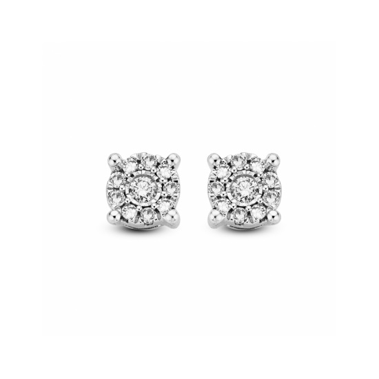 Oorstekers set 3 wit - 43557