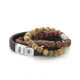 Rebel & Rose Armband Woodstock 8mm 17,5cm - 43509