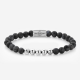 Rebel & Rose Armband Grey Seduction 6mm 19cm - 43794
