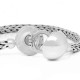 Buddha to Buddha 002-C+ Batas Sphere Bracelet Silver MAAT 17cm - 44391