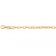Gouden Armband anker MAAT 18,5 cm - 44792