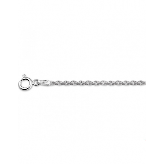 Zilveren Armband koord 18 cm - 44808