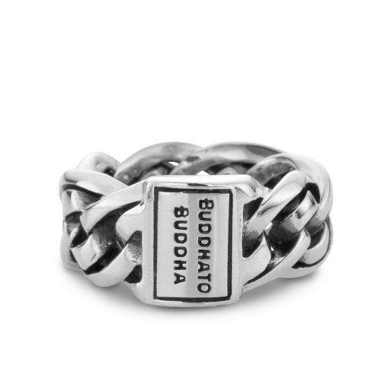Buddha to Buddha 536 Nathalie Ring Silver MAAT 22 - 44856