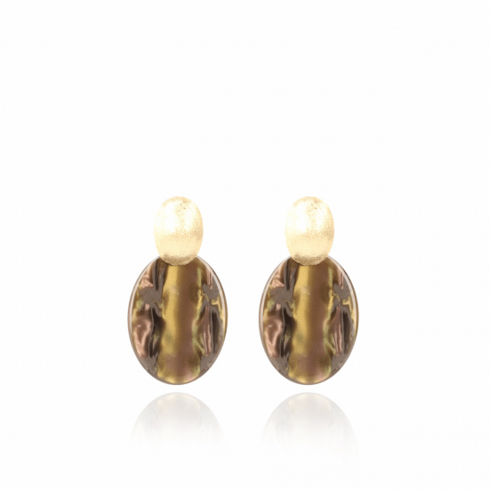 lOTT Gioielli Oorbellen RESIN OVAAL S - 45005