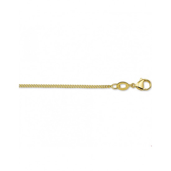 Goldplated Collier gourmet 42cm - 45020