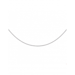 Zilveren Collier gourmet 45cm - 44615