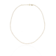 LOTT. Gioielli KLEINE RONDE PARELS KETTING Goudkleurig - 45432