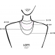 LOTT. Gioielli KLEINE RONDE PARELS KETTING Goudkleurig - 45432