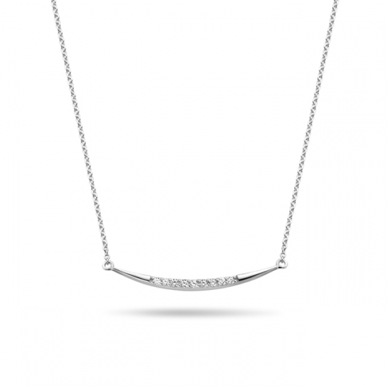 Rosa di luca zilv hanger met collier - 45478