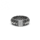 Buddha to Buddha Ring Ben Small Ring Black Rodium Silver 542BRS MAAT 21 - 45517