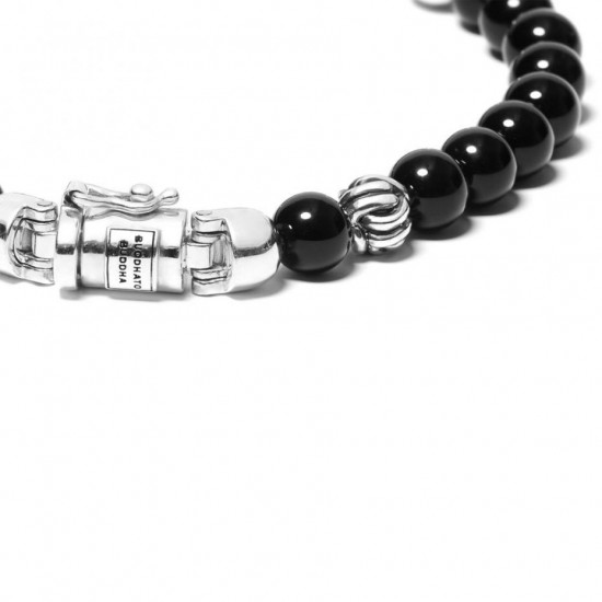 Buddha to Buddha 189ON-G Spirit Bead Mini Onyx Bracelet MAAT 23cm - 44635